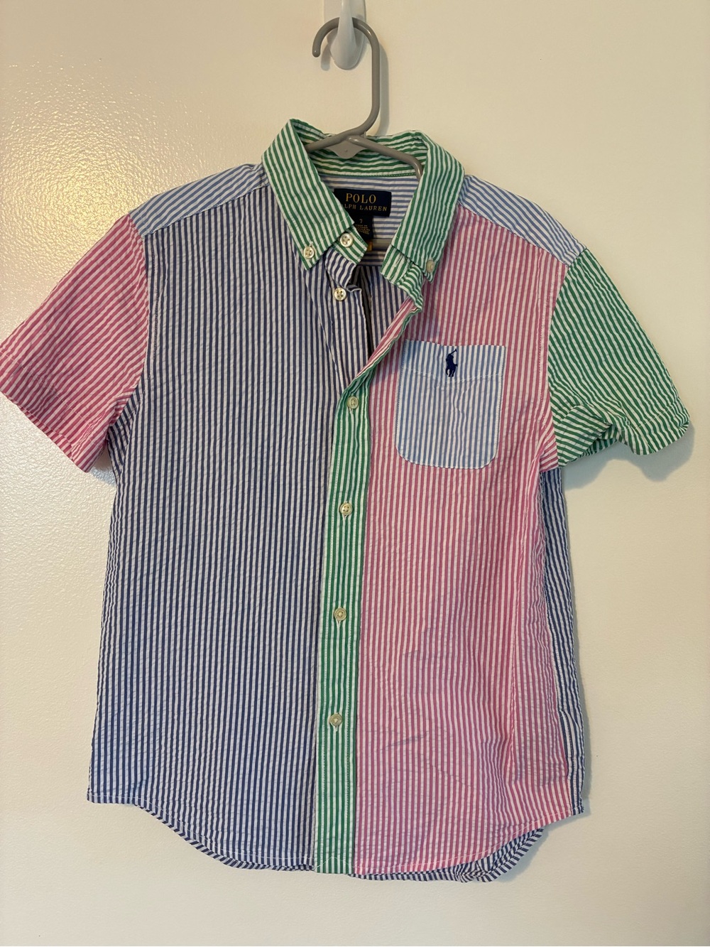 Polo by Ralph Lauren Multicolor Striped Short-Sleeve Shirt